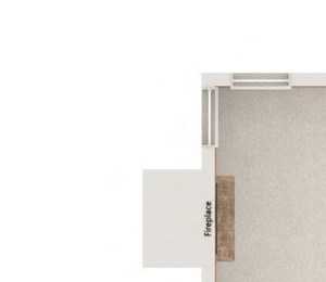 Swan Swan two bedroom two bathroom floorplan at Stone Creek Villas